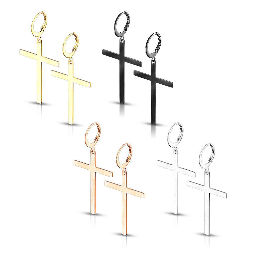 Cross dangle earrings range