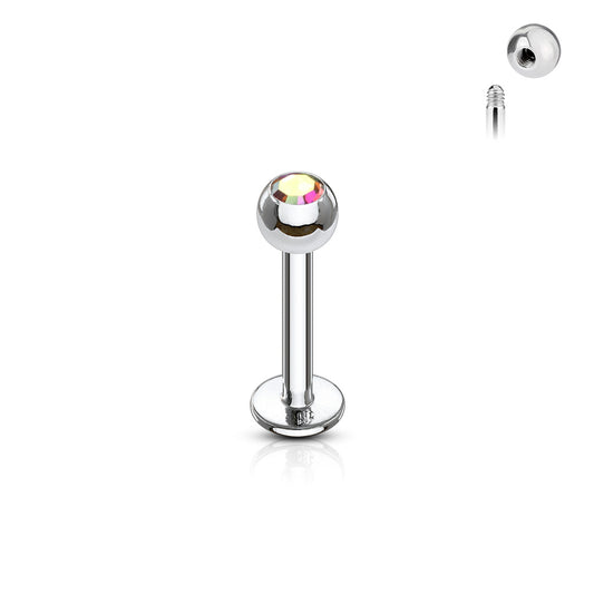 Flat Back Stud AB Ball