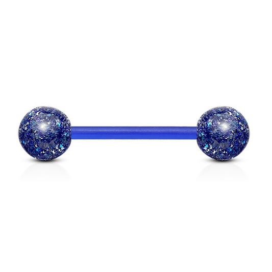Glitter ball bioflex bar blue