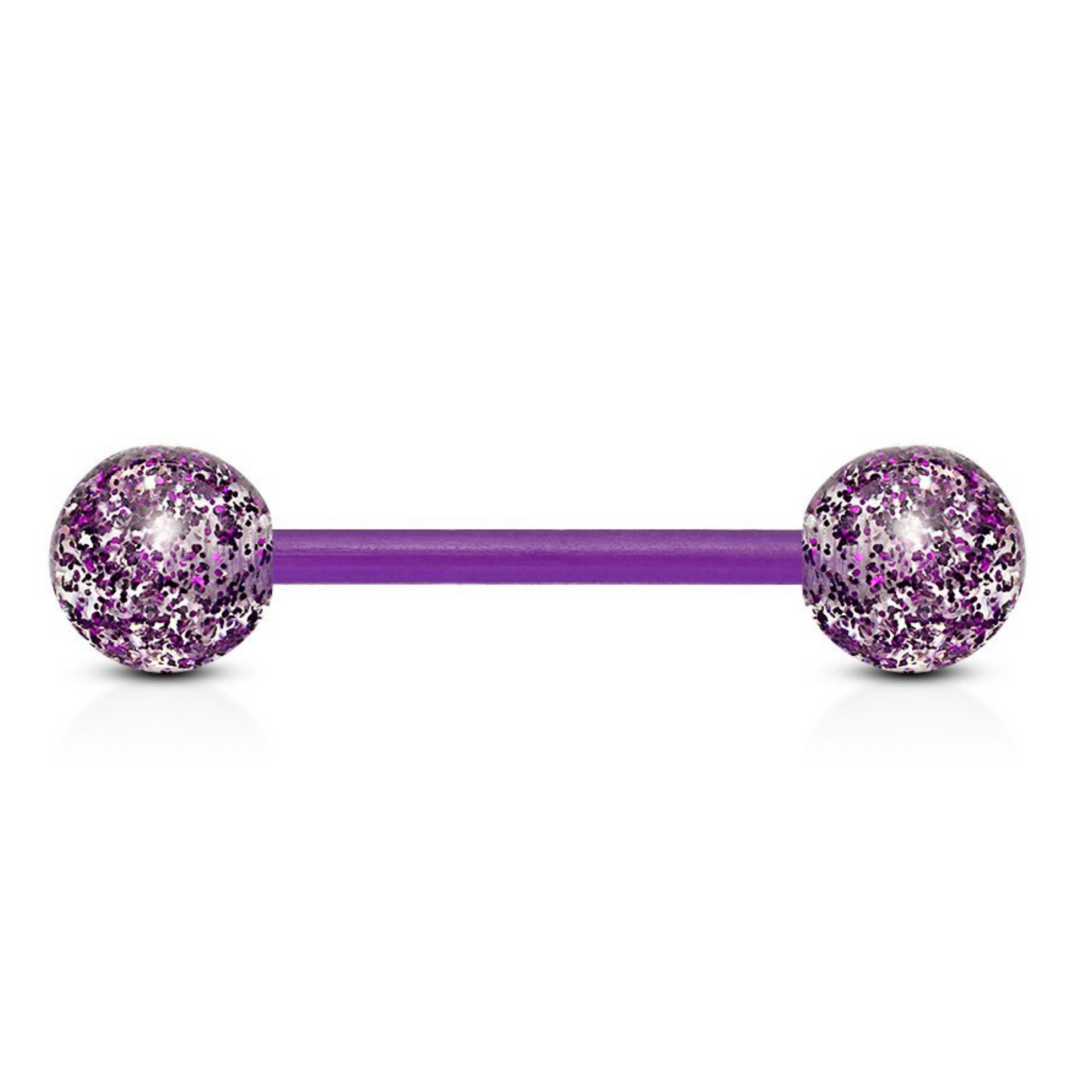 Glitter ball bioflex bar purple