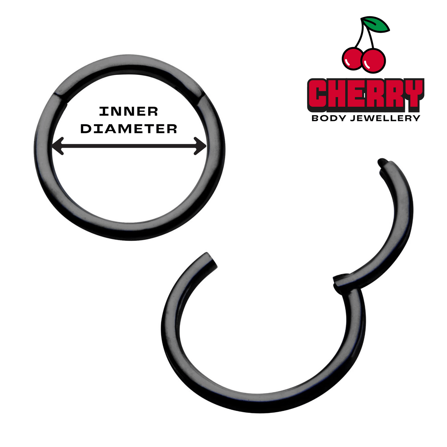 inner diameter hinged clicker ring