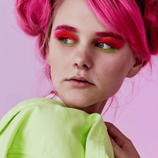 Implant Grade Titanium Internally Threaded Circular Horseshoe Barbell with PVD Plating Worn