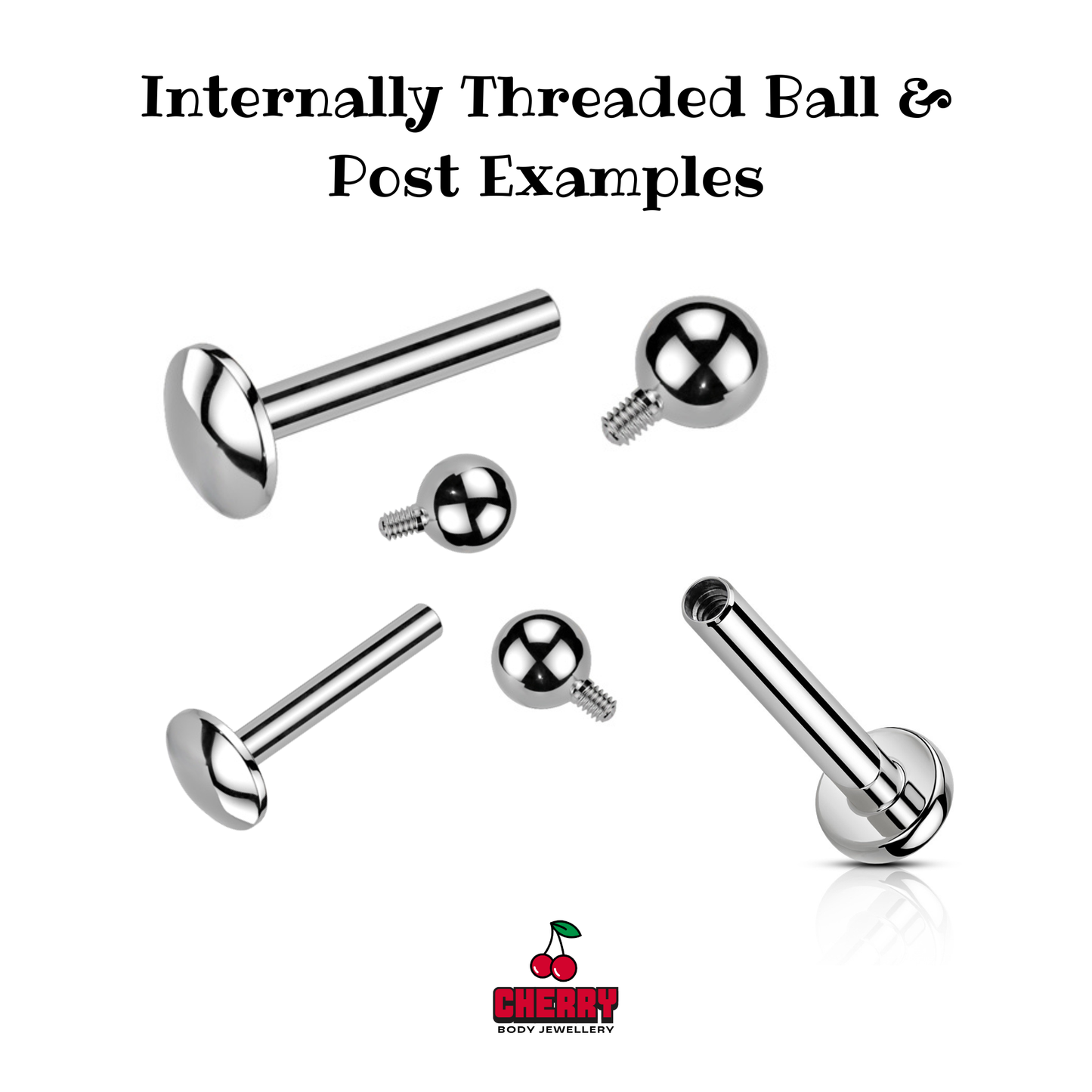 Internally threaded body jewellery nz