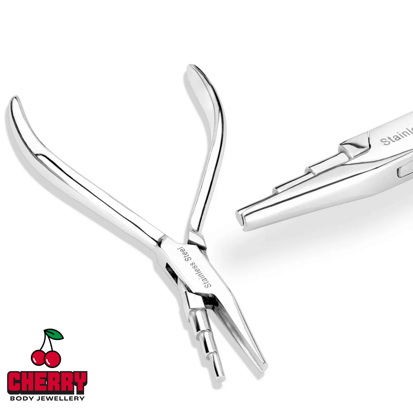 Stainless Steel 3 Step Nose Ring Bending Pliers