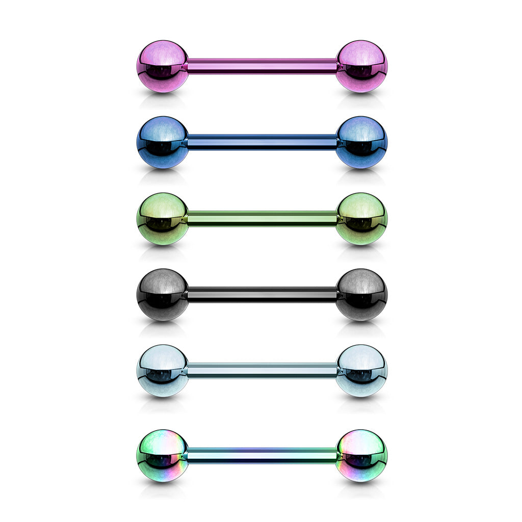 Titanium IP Tongue or Nipple Straight Barbell nz