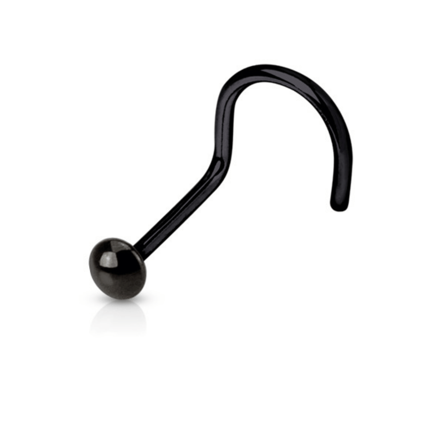Titanium IP nose Screw Black