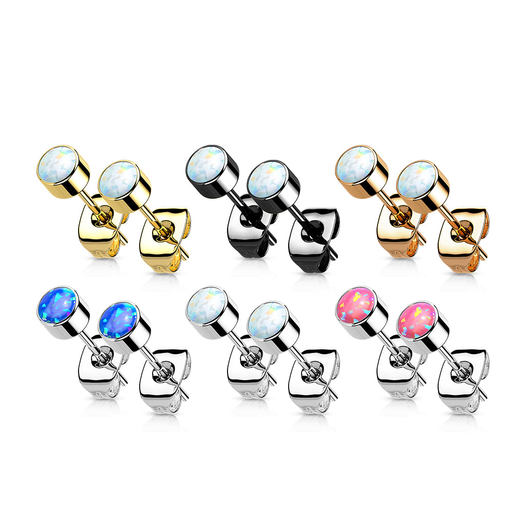 Titanium earrings