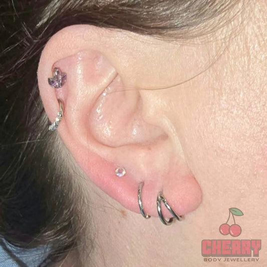 women's ear piercing jewellery