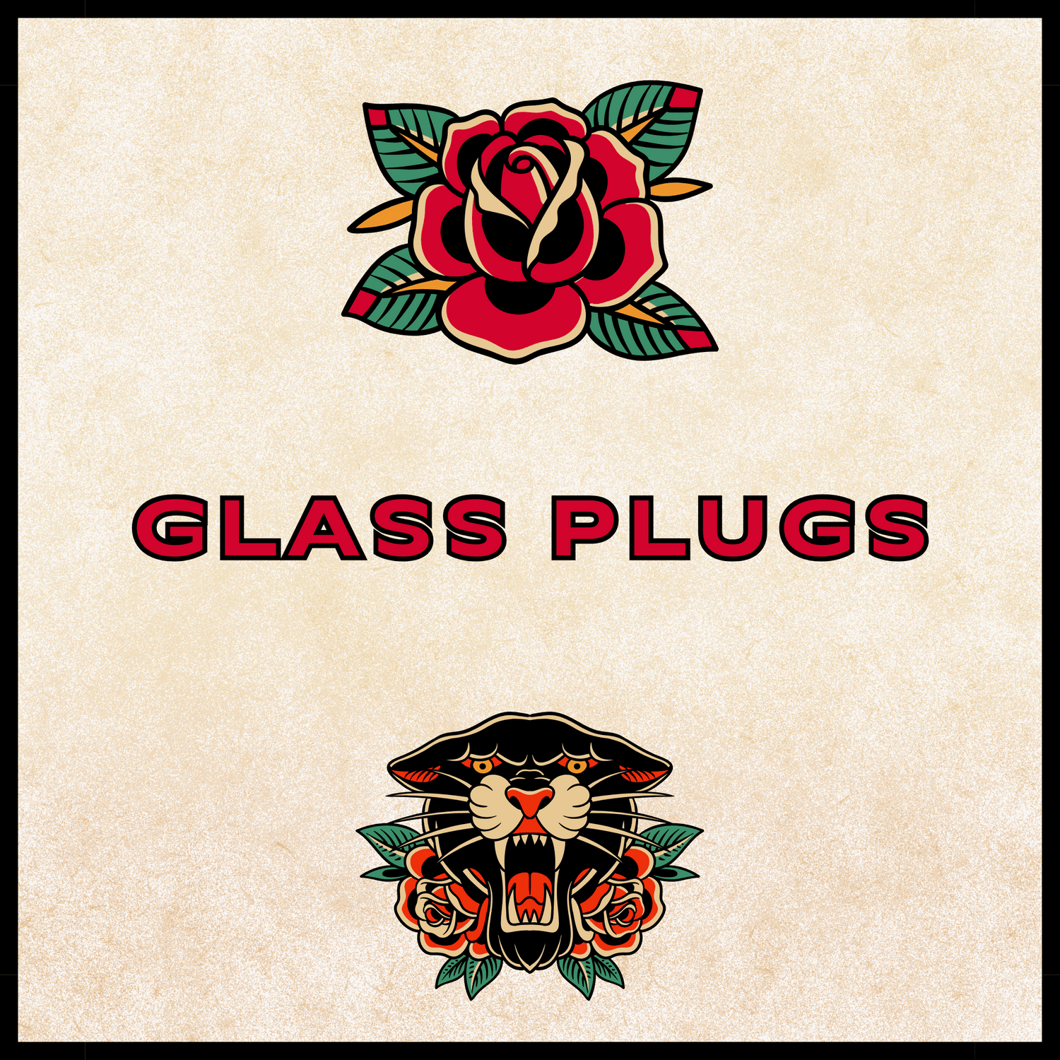 Glass body jewellery