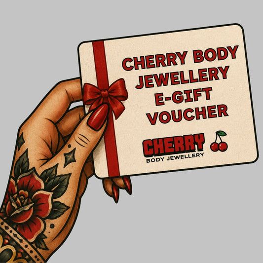 Cherry Body Jewellery E-Gift Card Voucher
