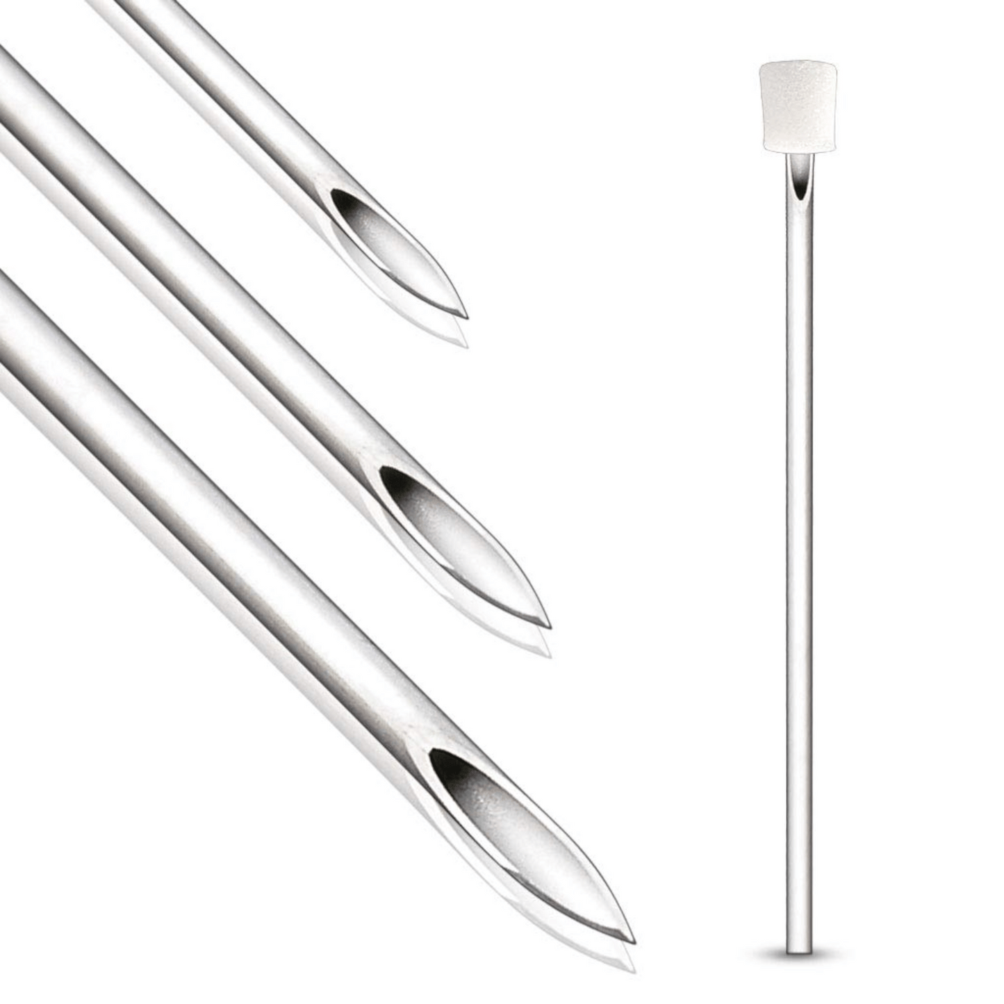 Surgical Steel Disposable Piercing Needles