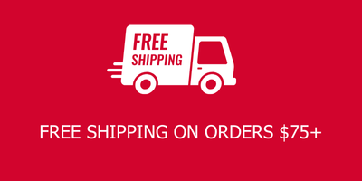 Free Shipping on orders over $75