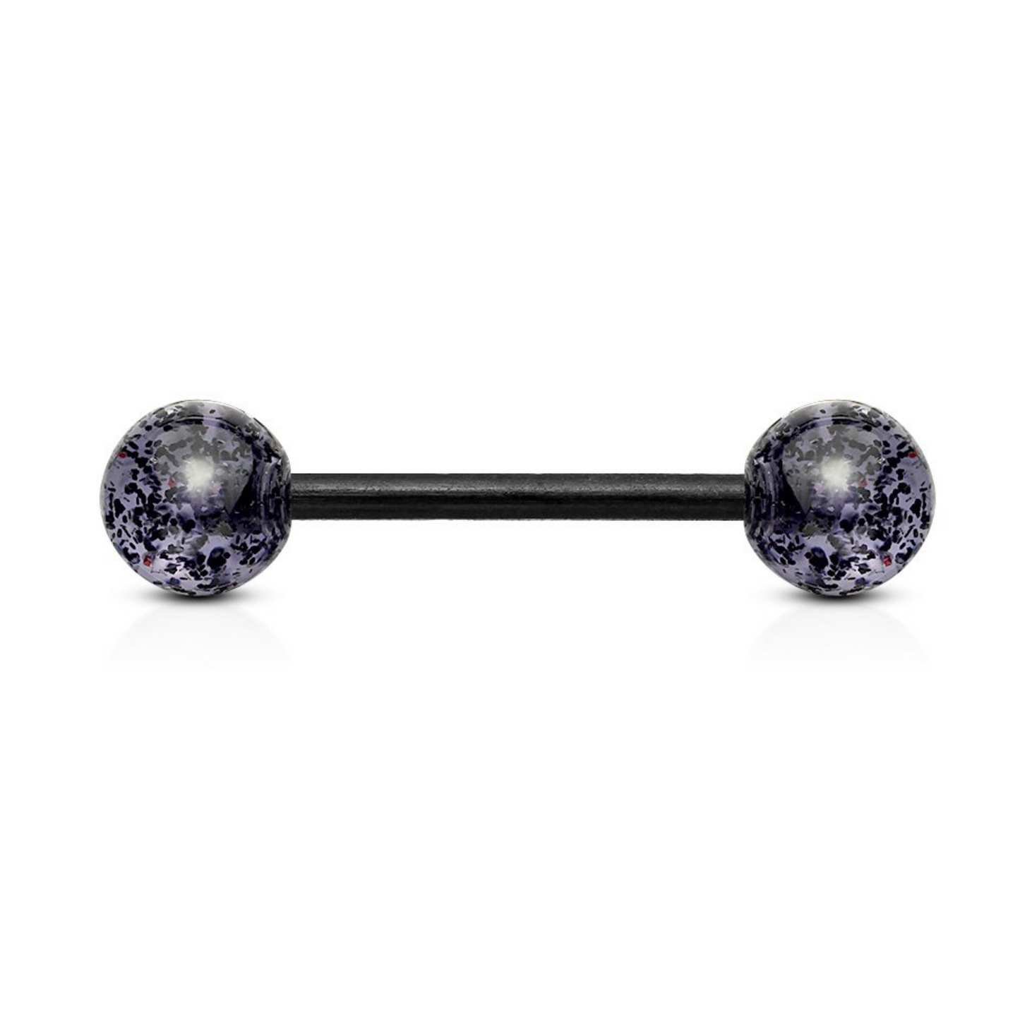 Glitter ball bioflex bar black