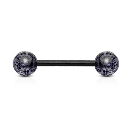Glitter ball bioflex bar black