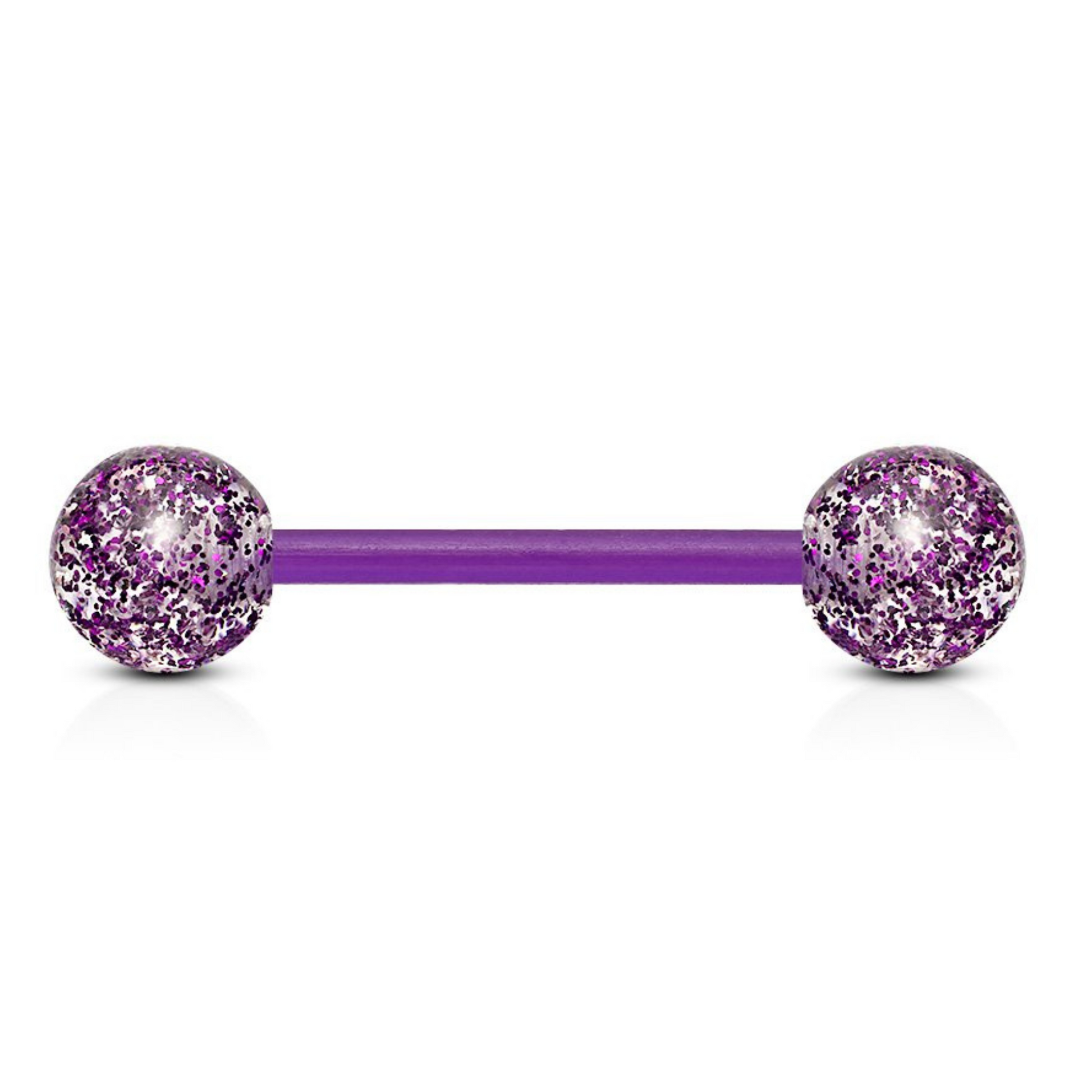 Glitter ball bioflex bar purple