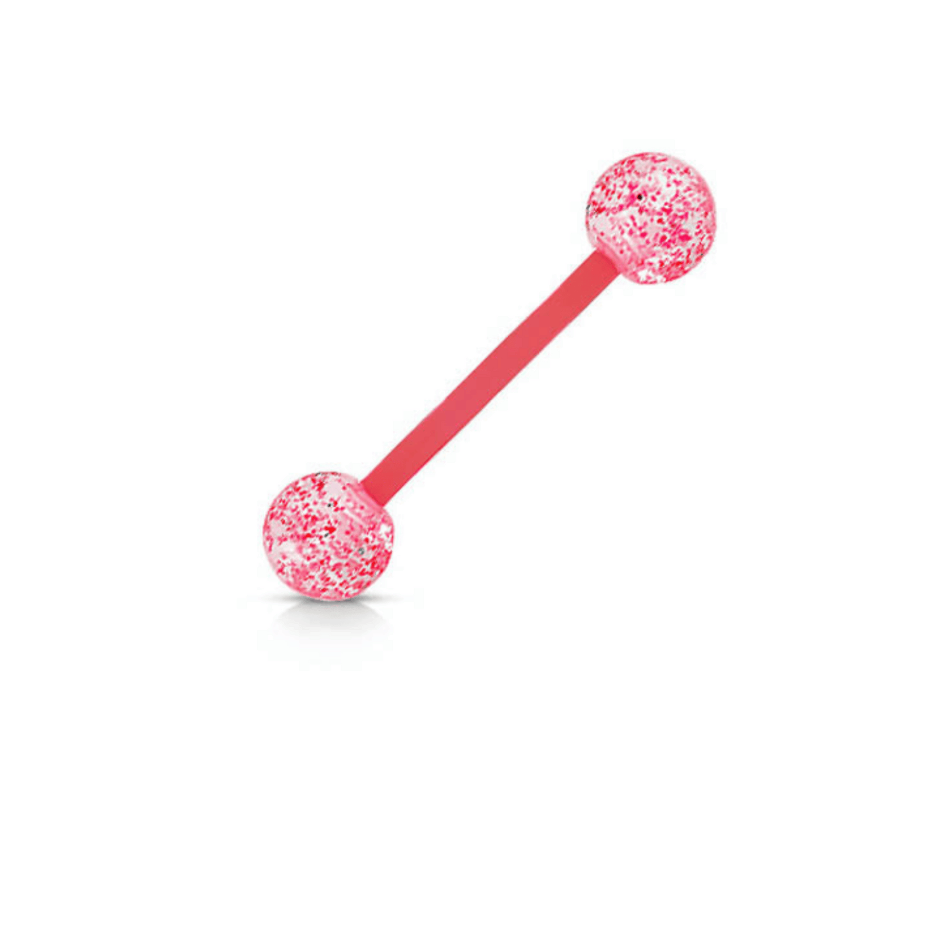 Glitter ball bioflex bar red