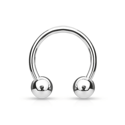Implant Grade Titanium Horseshoe with Ball