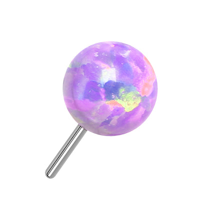 Opal Ball Range Threadless Top Purple
