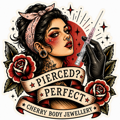 erced? Perfect Premium Vinyl Sticker close up