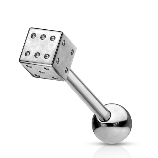 Steel Dice Tongue Bar