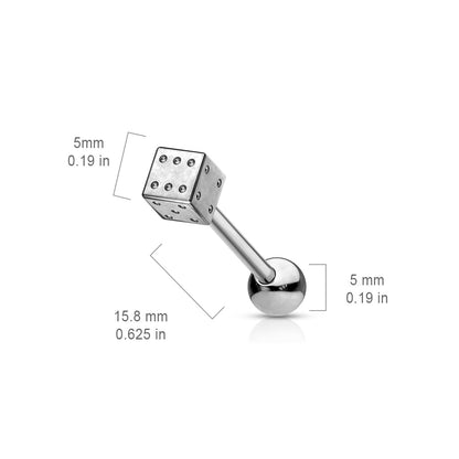 Steel Dice Tongue Bar Dimensions