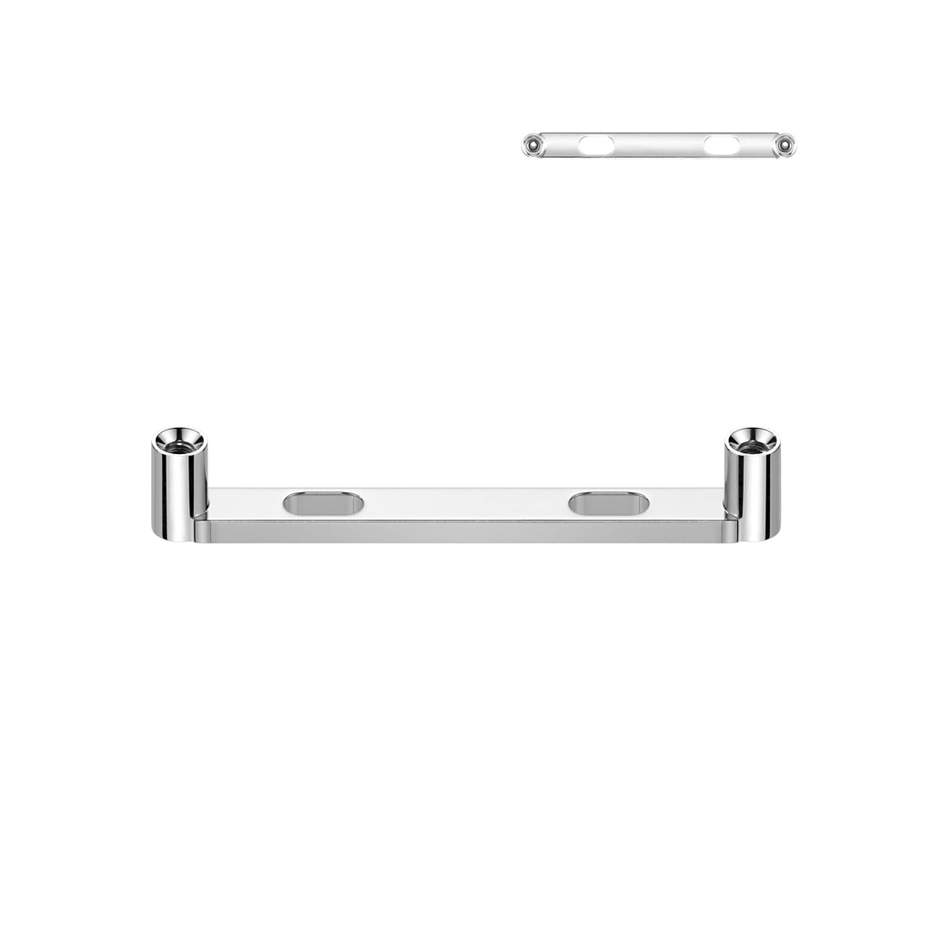 Titanium Silver Flat Surface Piercing Barbell