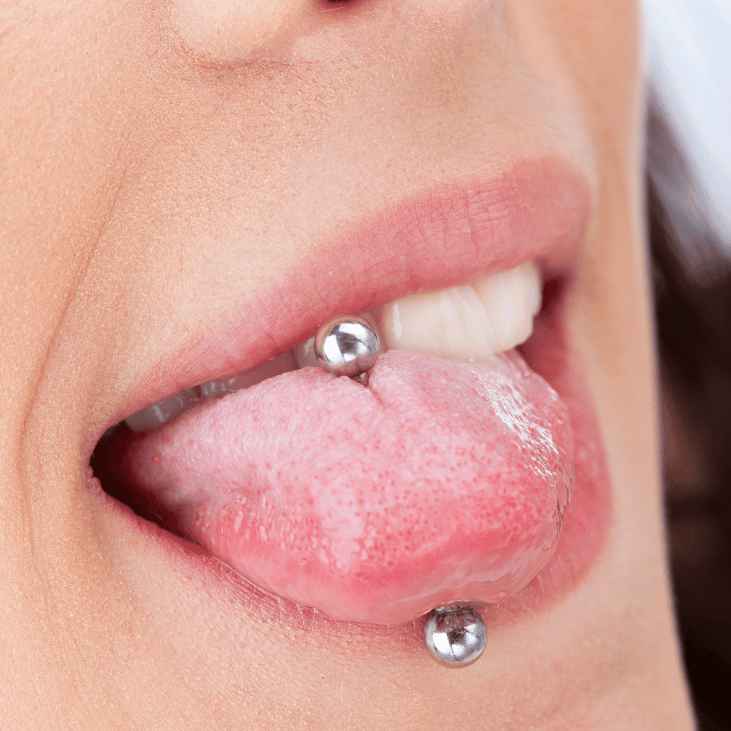 Titanium Straight Barbell - Internally Threaded