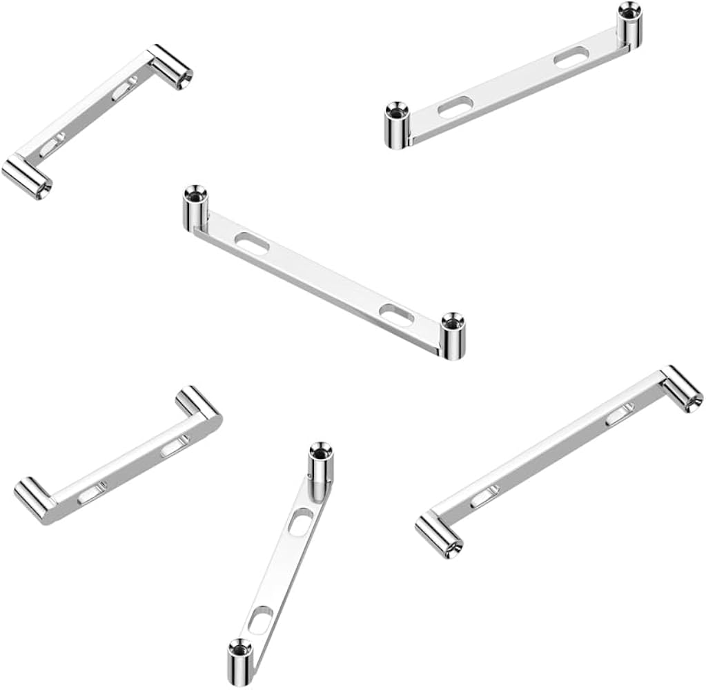 Titanium Surface Piercing Staple with slots