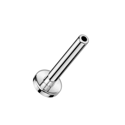 Titanium Threadless Jewellery Flat Back Stud Base