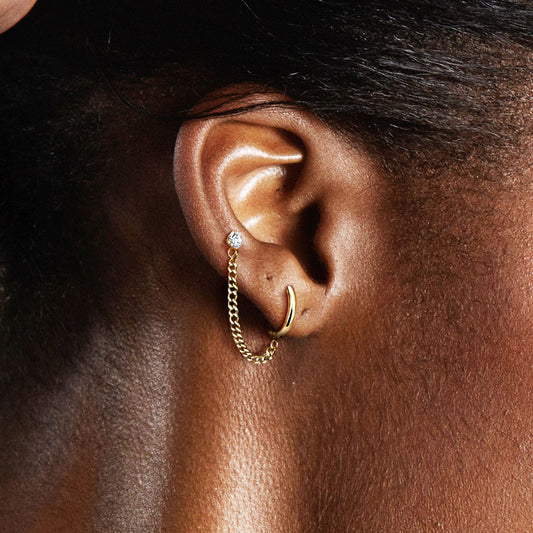 chain linked earring