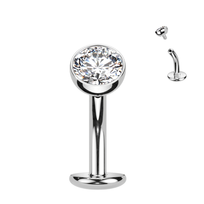 floating gem belly bar