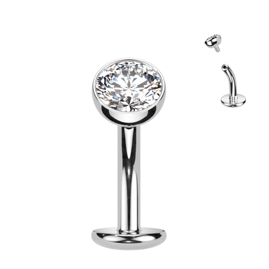 floating gem belly bar