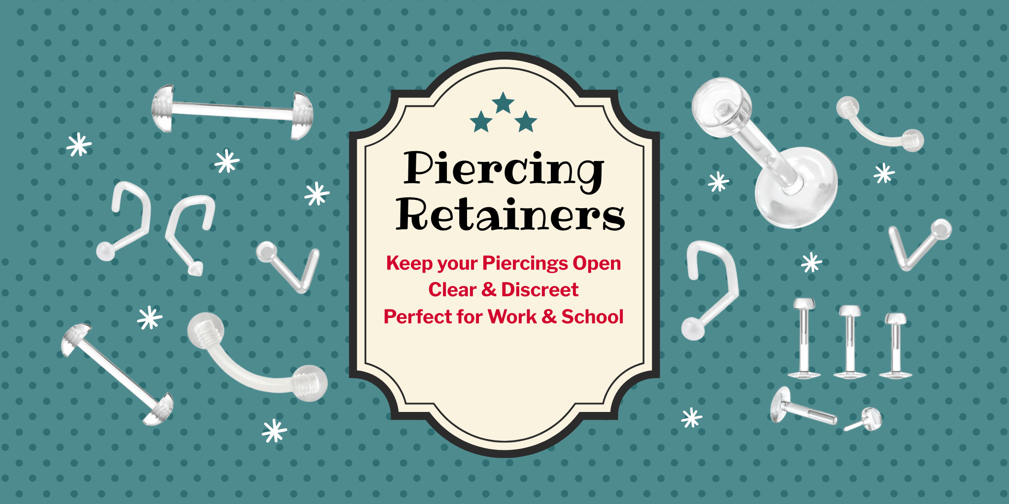 invisible body jewellery