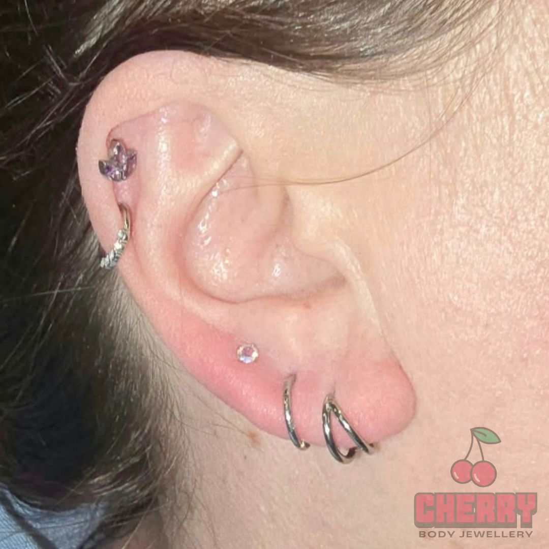 women's ear piercing jewellery